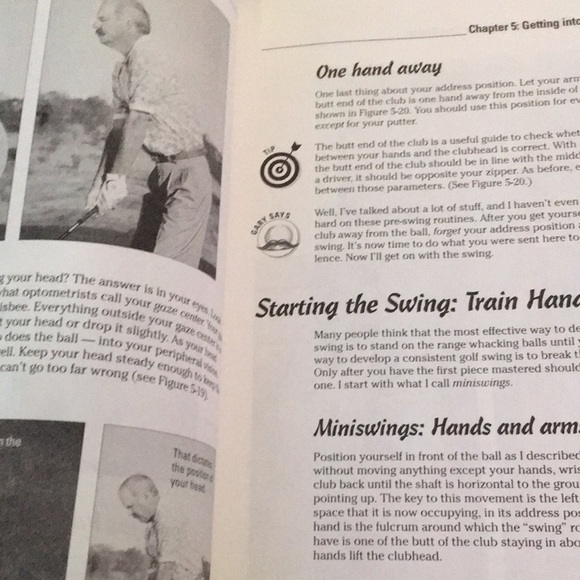 𝅺GOLF For Dummies Soft Cover Book 1996 - Picture 4 of 8